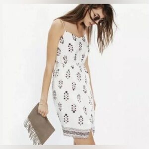 Madewell silk sandstar cami tank dress